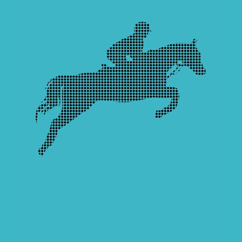 Riding horses