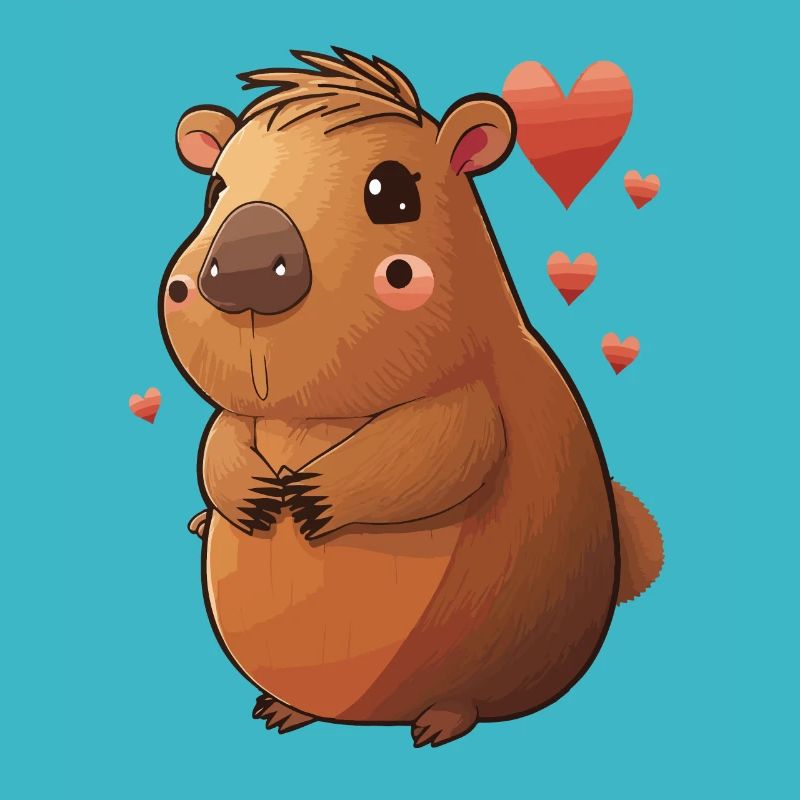 Lovely capybara