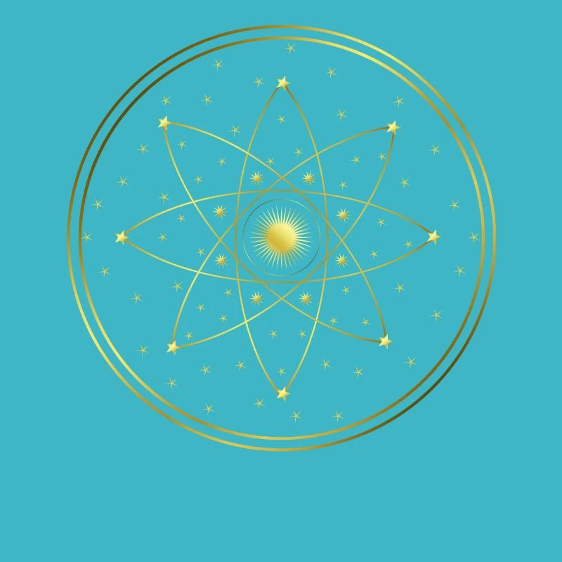 Étoiles - Soleil - Cercles - Graphisme - Géométrie