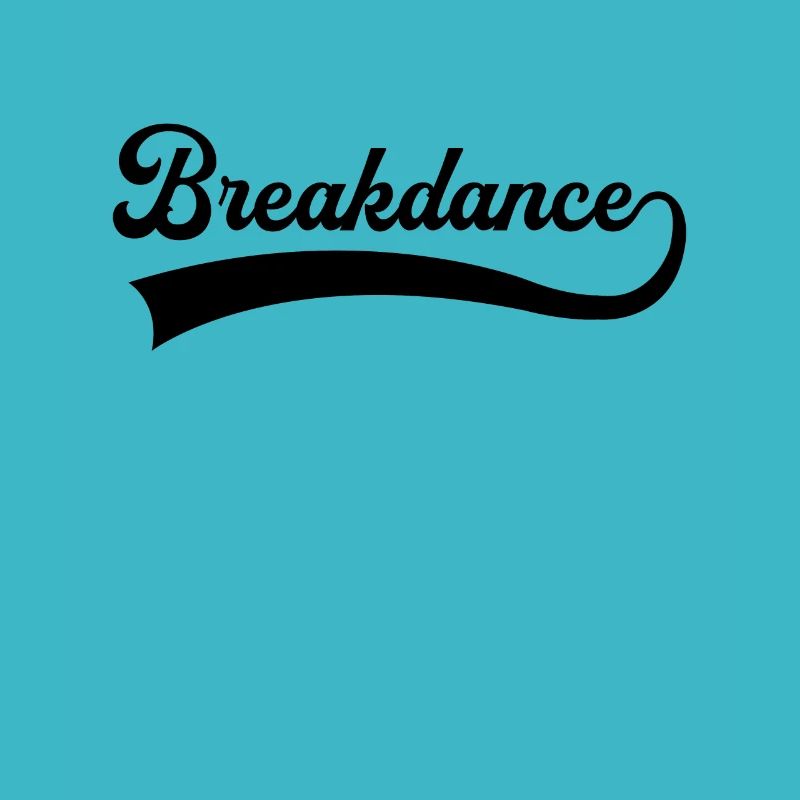 Lettrage breakdance