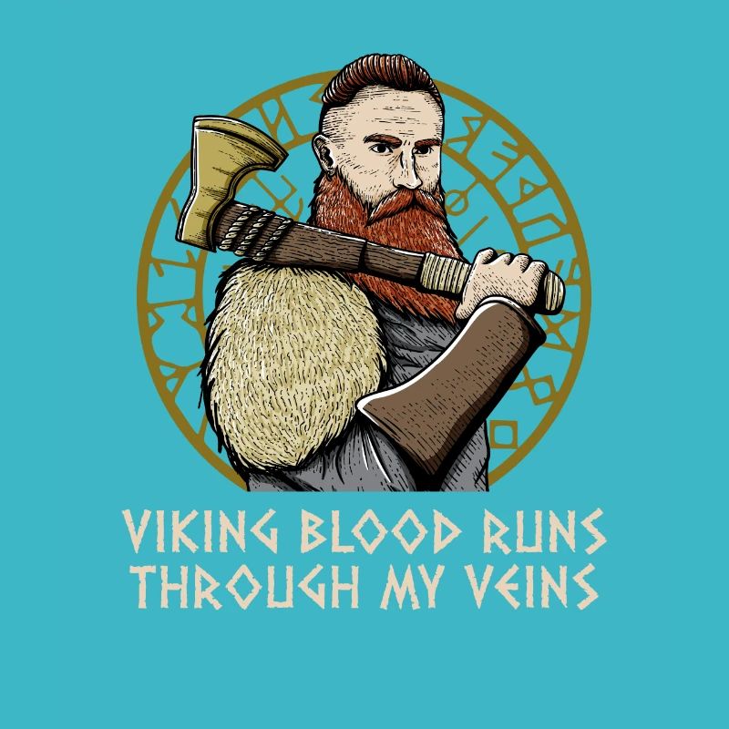 Le sang du Valhalla coule dans mes veines norvégien