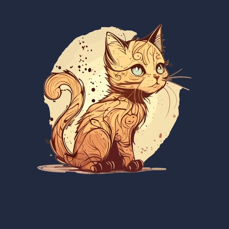 Katze im comic style