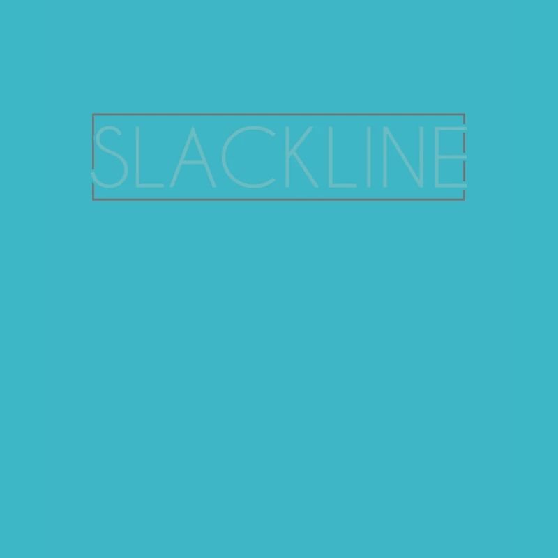 Slackline Schriftzug