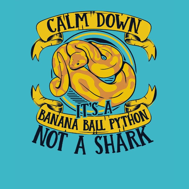 Calmez-vous, ce n’est pas une boule de banane de python de requin