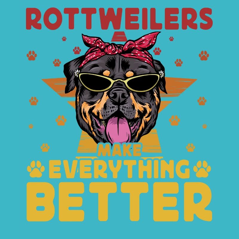 Les rottweilers améliorent tout