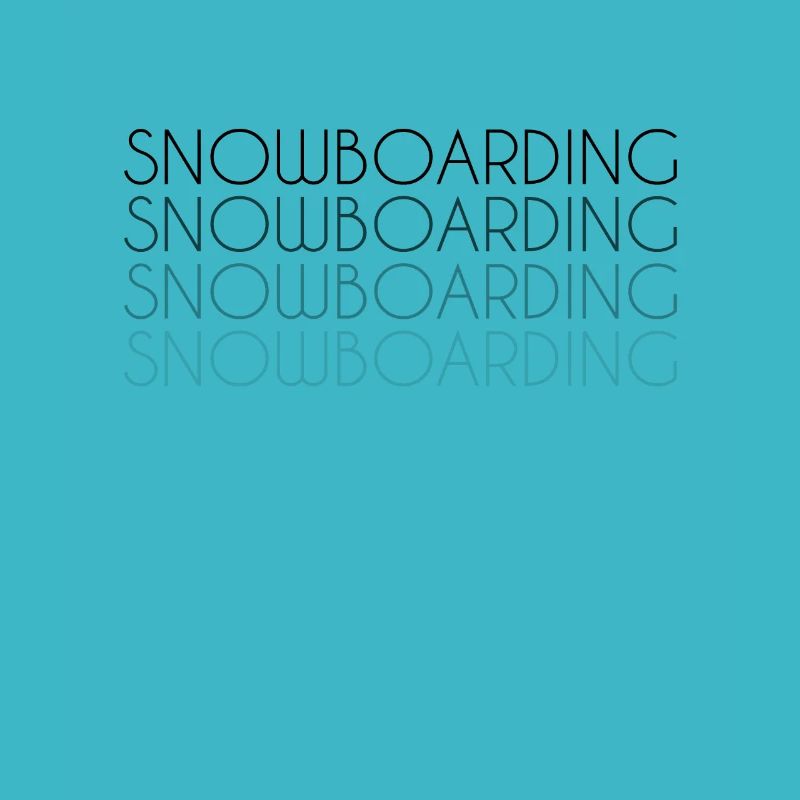 Lettrage snowboard