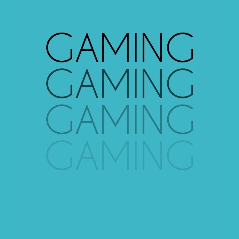 gaming Schriftzug
