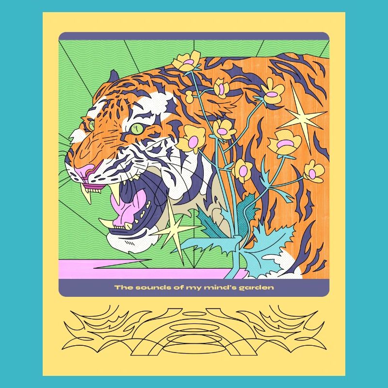 Tiger und ein Zitat!