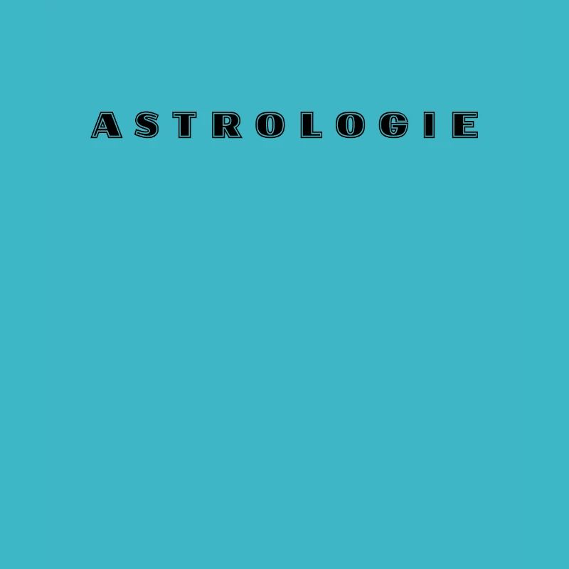 Lettrage d’astrologie