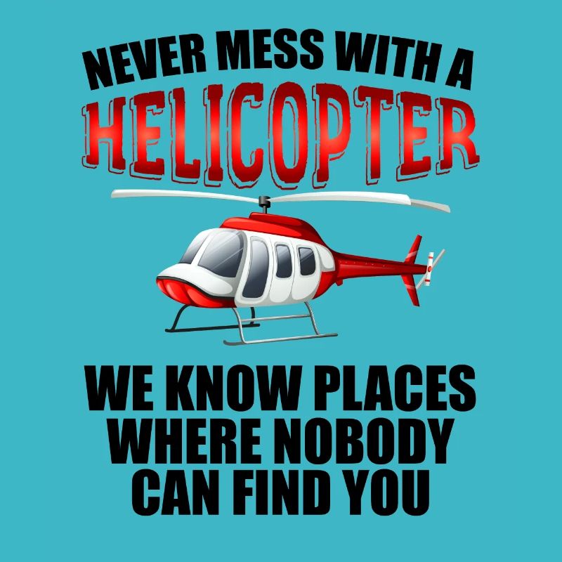 Helicopter Airplane Pilot Flight Gift