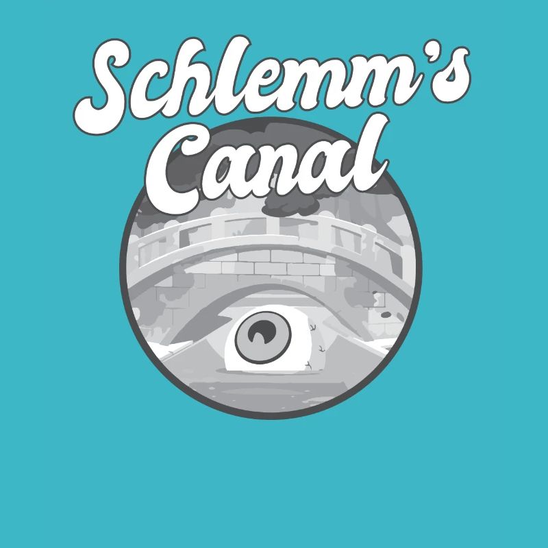 Schlemm’s Canal Drôle d’optométriste Pun Eye