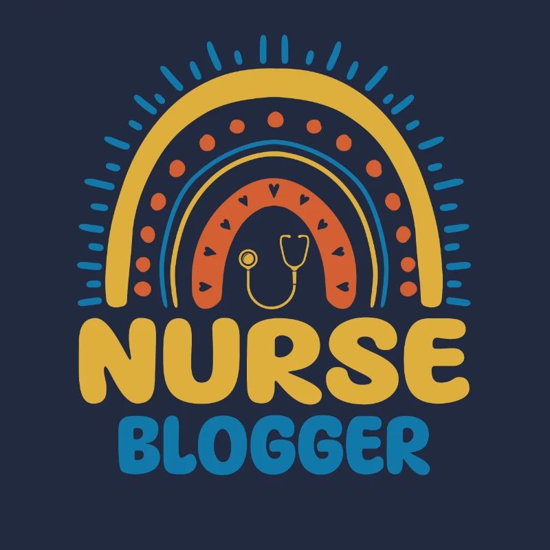 Nurse Blogger Boho Rainbow