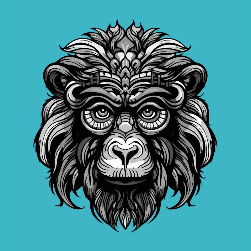 Portrait de singe