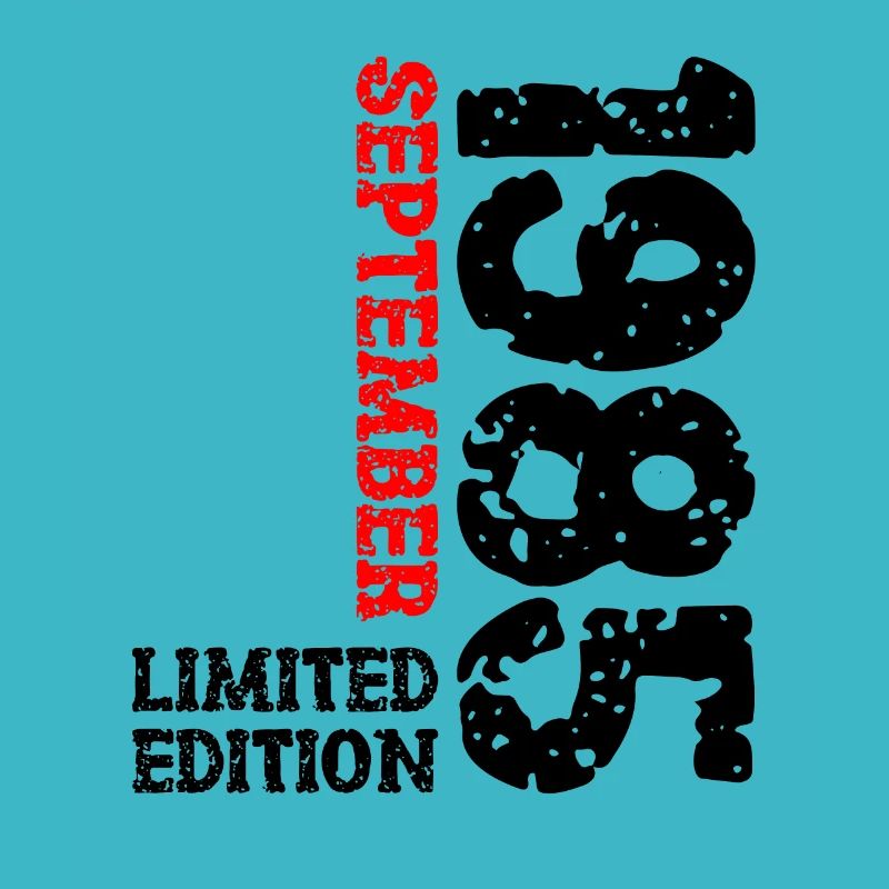 1985 Septembre Edition Limitée 38th Birthday Deco