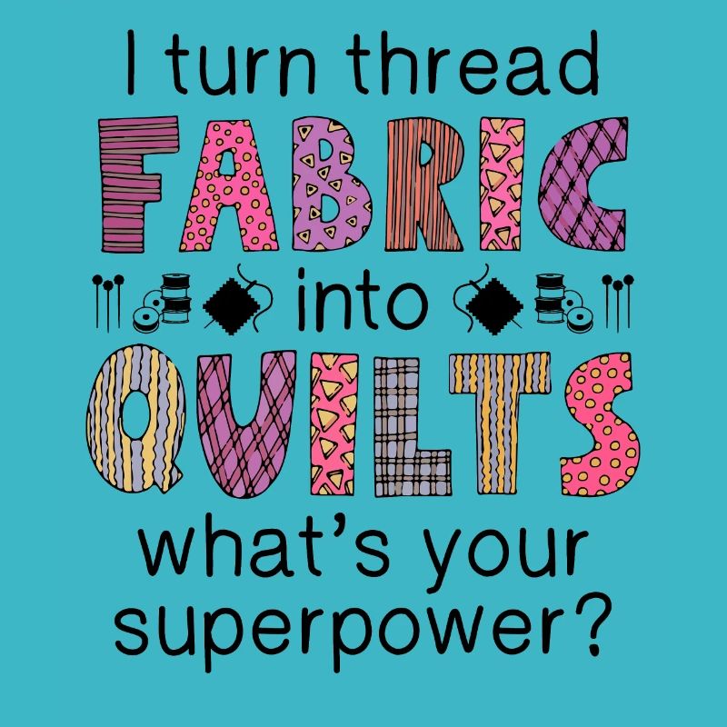 I Turn Thread Fabric Into Quilts