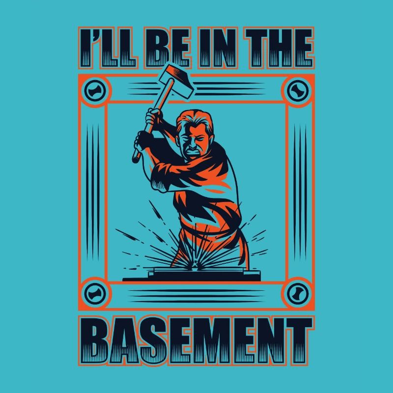 Je serai dans le sous-sol en forgeant Smith