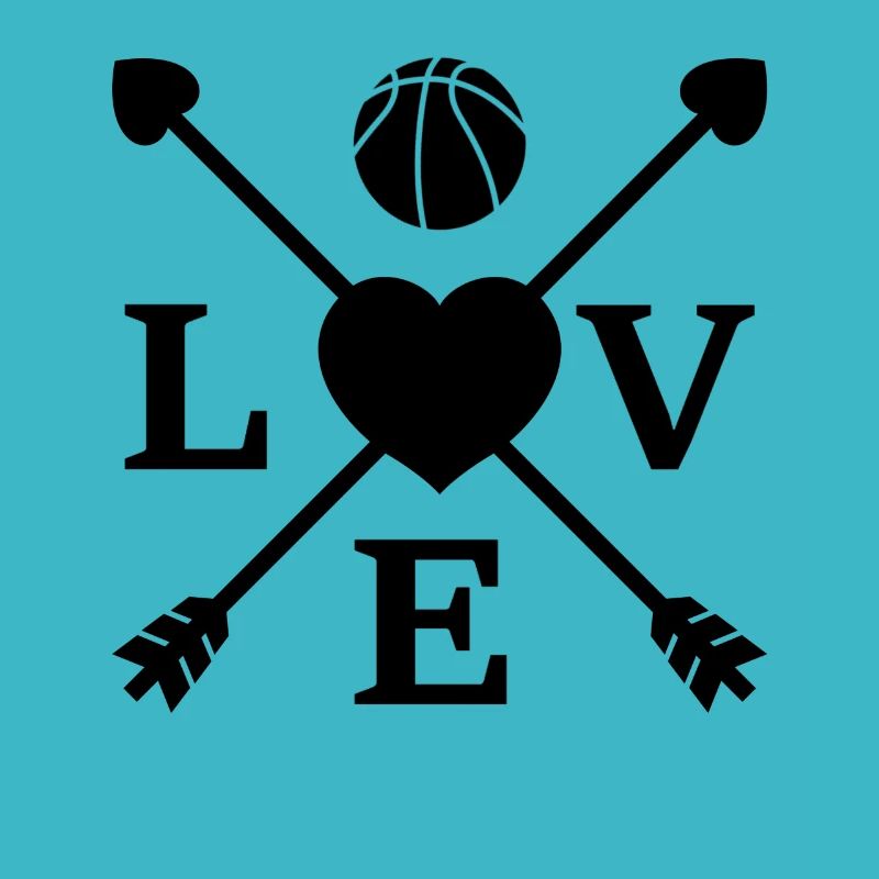 Amour de jeu de basket-ball