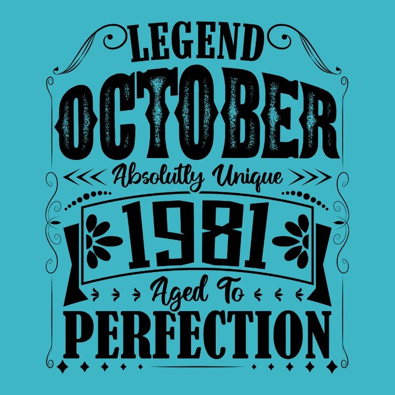 October 1981. October 1981 Birthday Gift.
