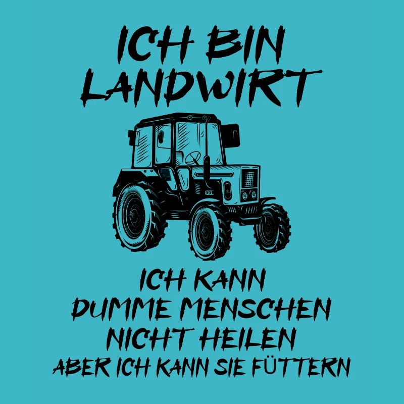 Traktor Bauer Landwirt Beruf Sprüche Geschenk