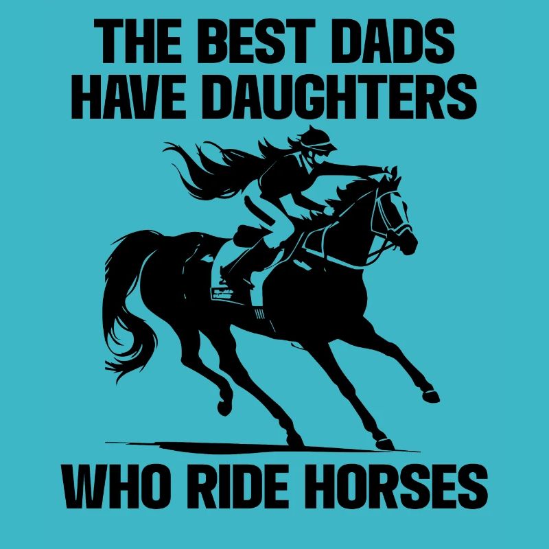 Propriétaire de chevaux Cavalier Équitation Père