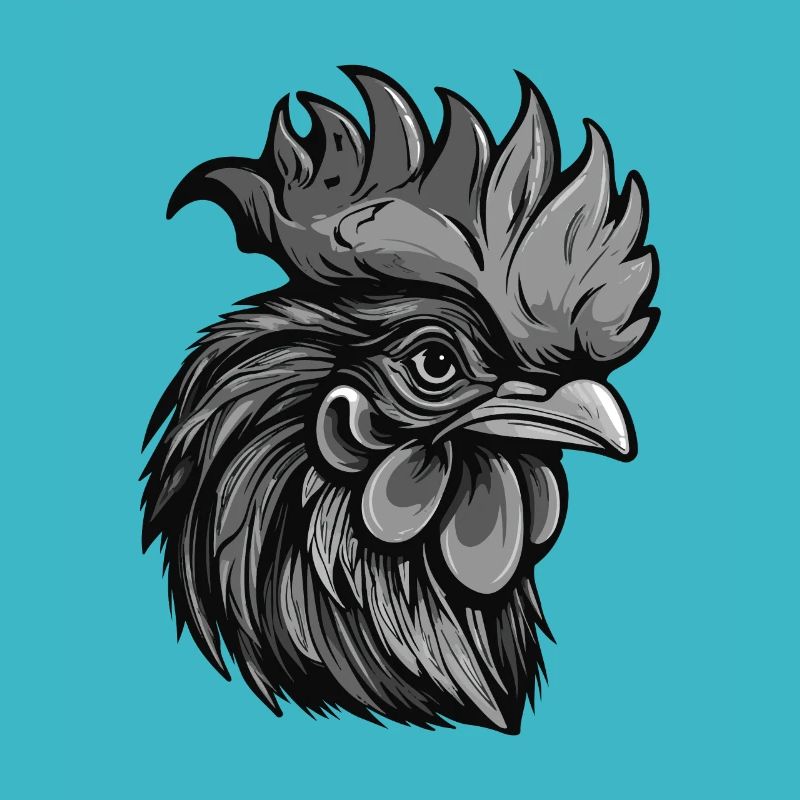 Rooster Portrait
