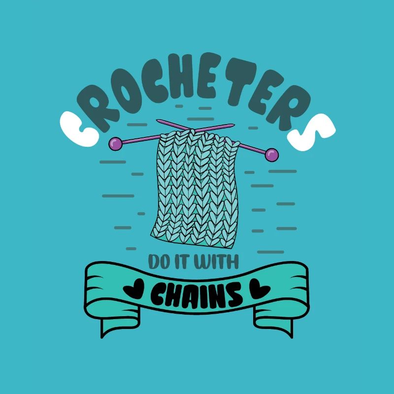 Crocheters do it with chains