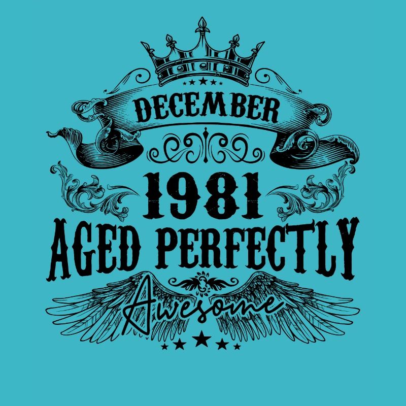 Anniversaire 1981 Décembre 1981 né en Décembre