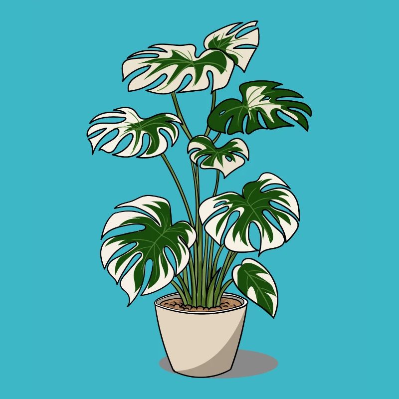 Variegated Monstera