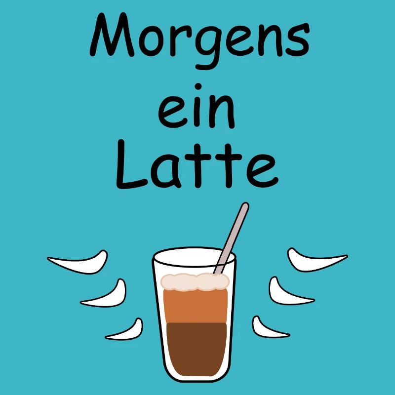 Morgens ein Latte