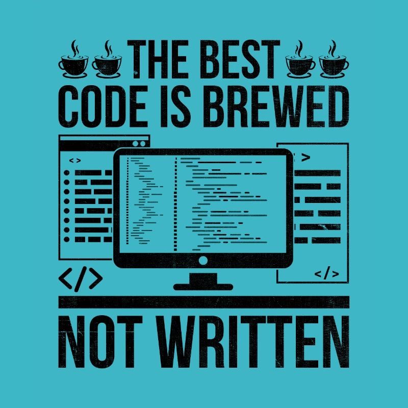 Café Codage Programmeur Codeur Développeur Nerd Coff
