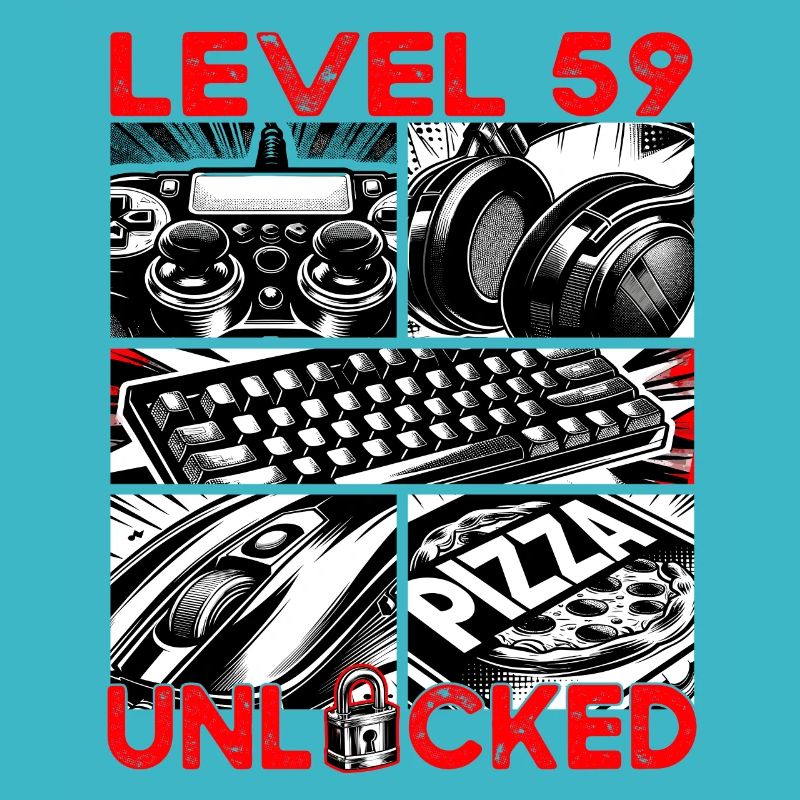 Geburtstag Level 59 freigeschaltet Gaming & Zocker