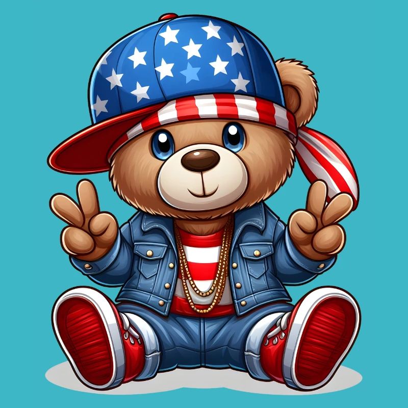 Cooler Teddybär