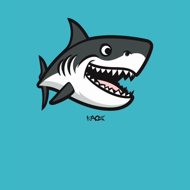 Drôle de requin idiot