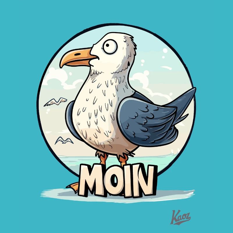 Drôle de mouette dit « Moin »
