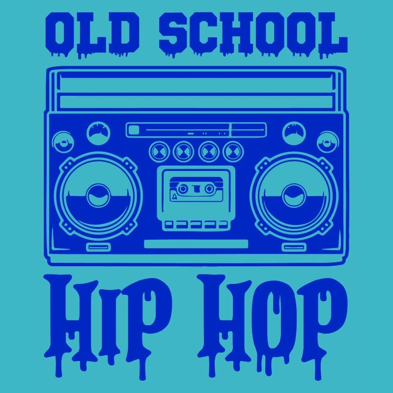 Ghettoblaster Old School Hip Hop