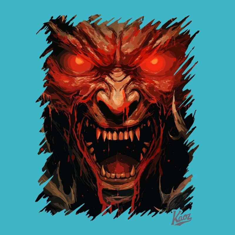 Evil Devil's Eyes: Monster Satan