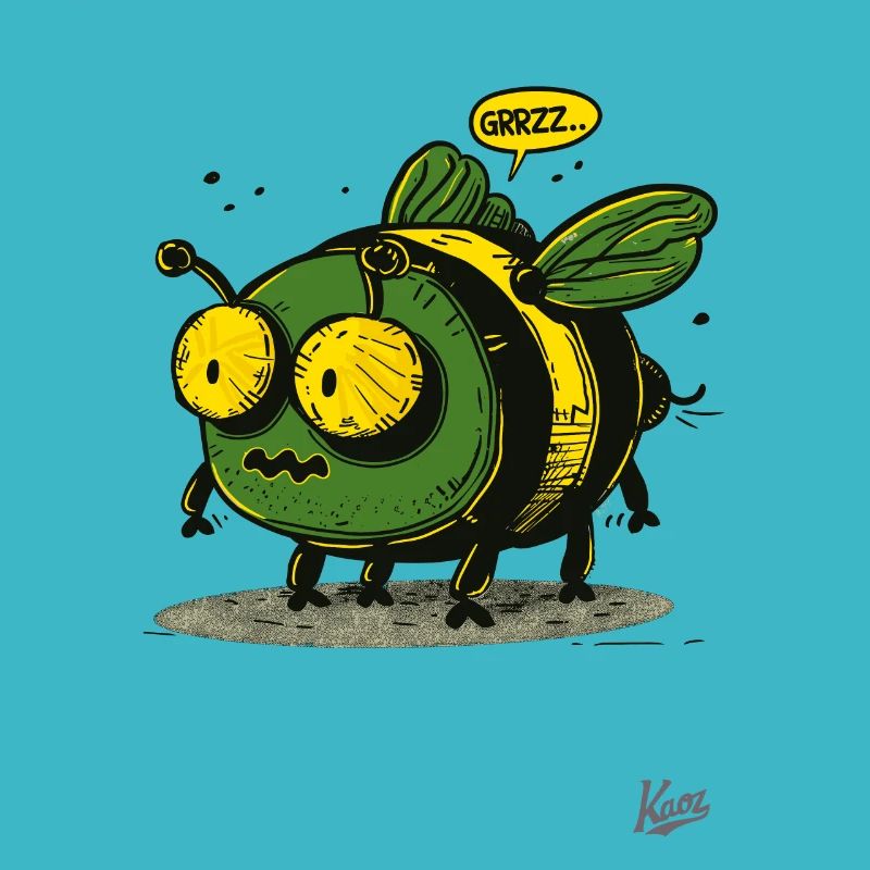 L’abeille bourdon cool et laide