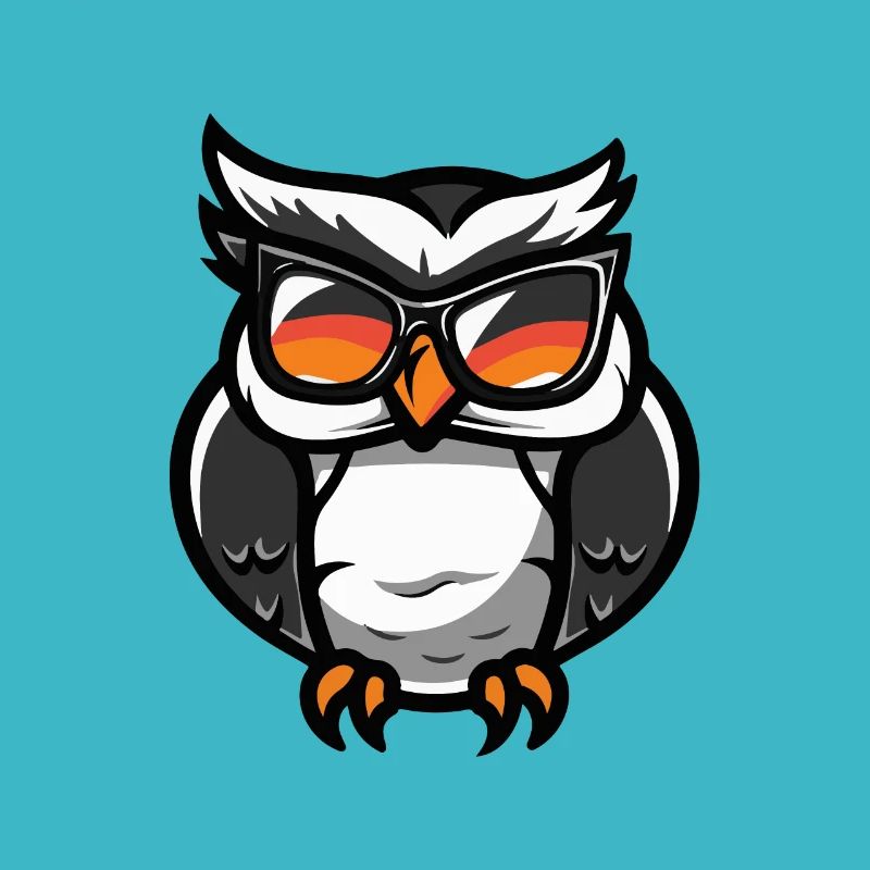 Owl Comic Cool