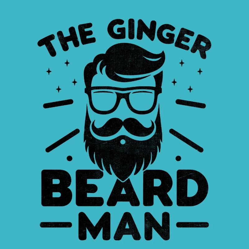 Der Ingwer Bart Mann Bärtig Gesichtsbehaarung Bärte