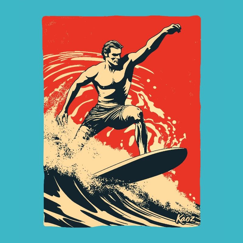 Surf rétro à l’ancienne