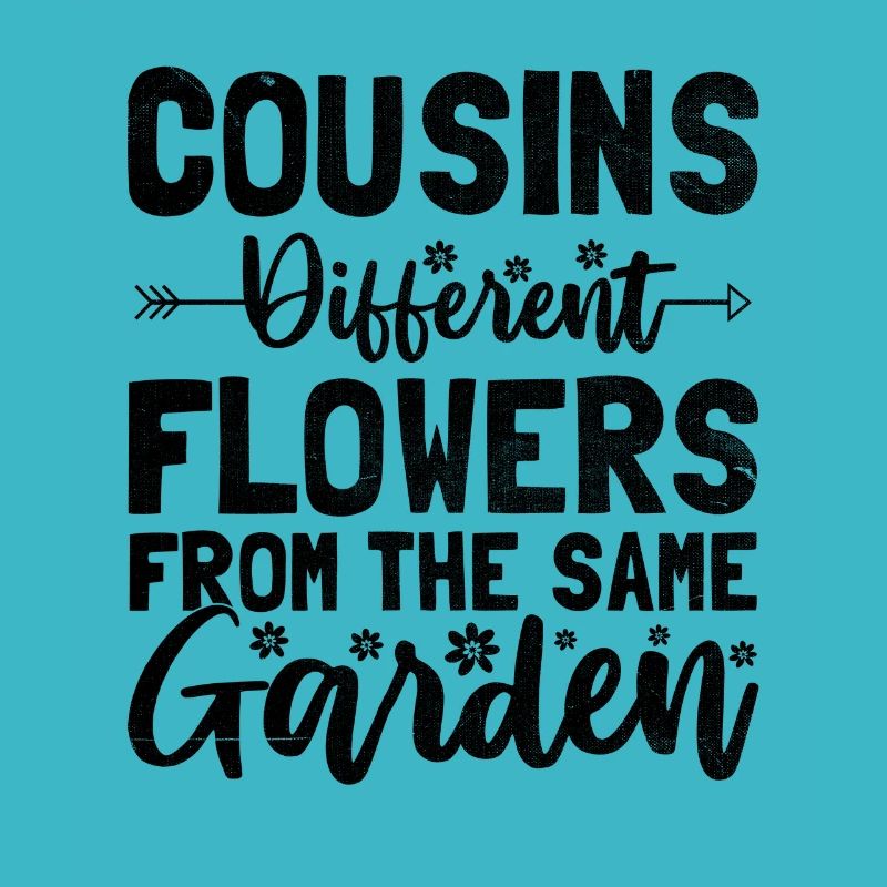 Cousins Différentes Fleurs Du Même Jardin