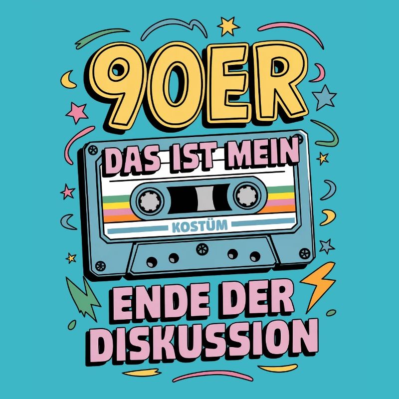 Das ist mein 90er Kostüm Ende der Diskussion