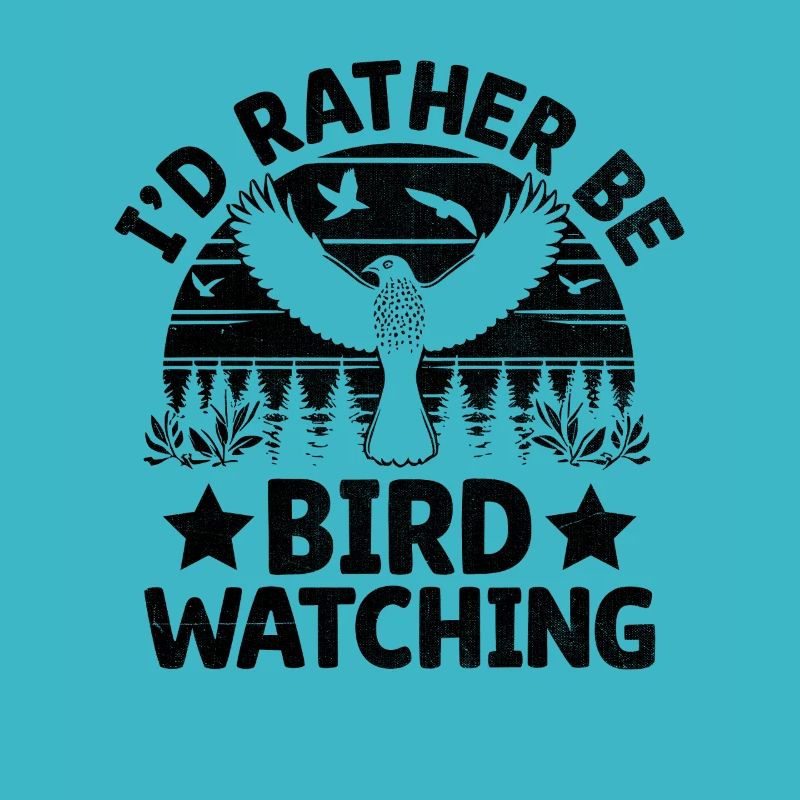 Je préfère observer les oiseaux Birdwatching Birder