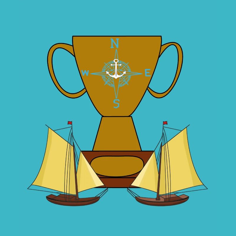 Sailing Ship Cup Winner Award Ceremony Boat