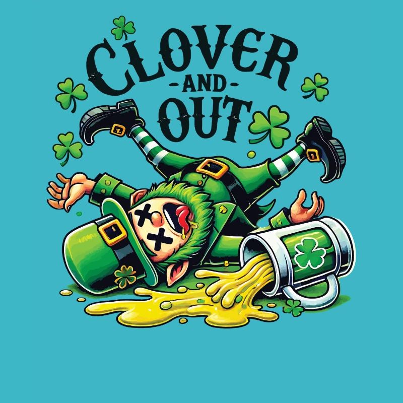 clover and out St. Patrick's Day