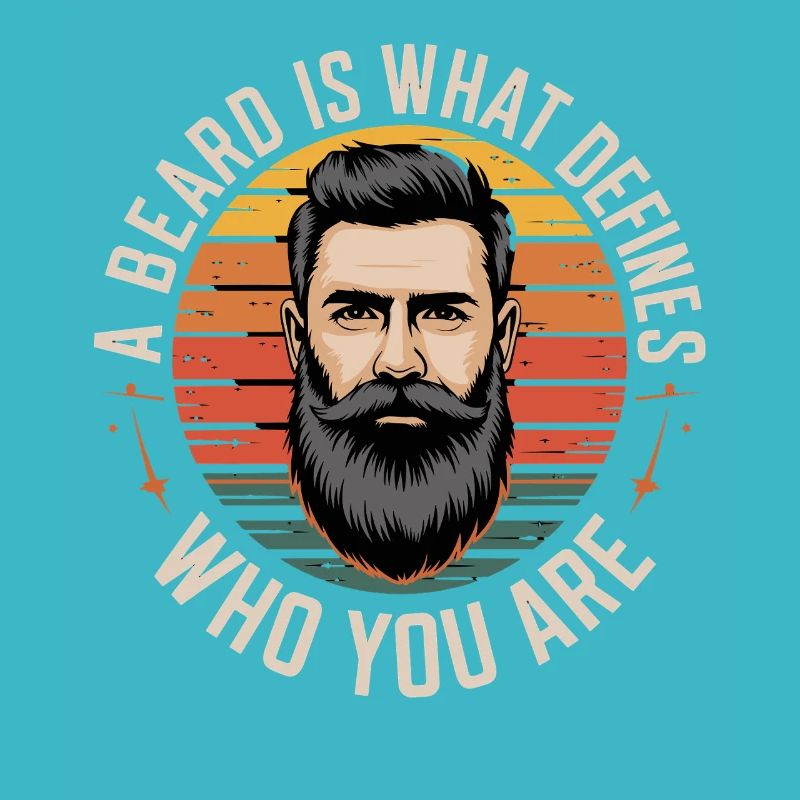 Ein Bart Definiert Wer Du Bist Retro Style