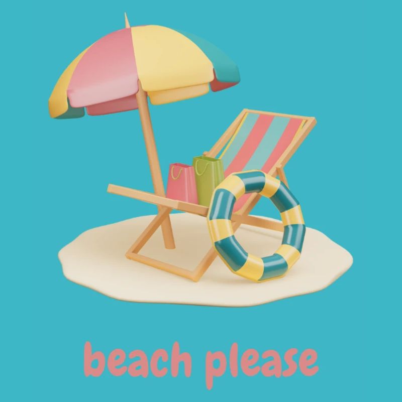 Beach please