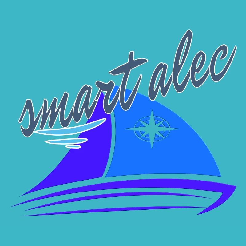 Smart aleck alec type sailor skipper sailingboat s