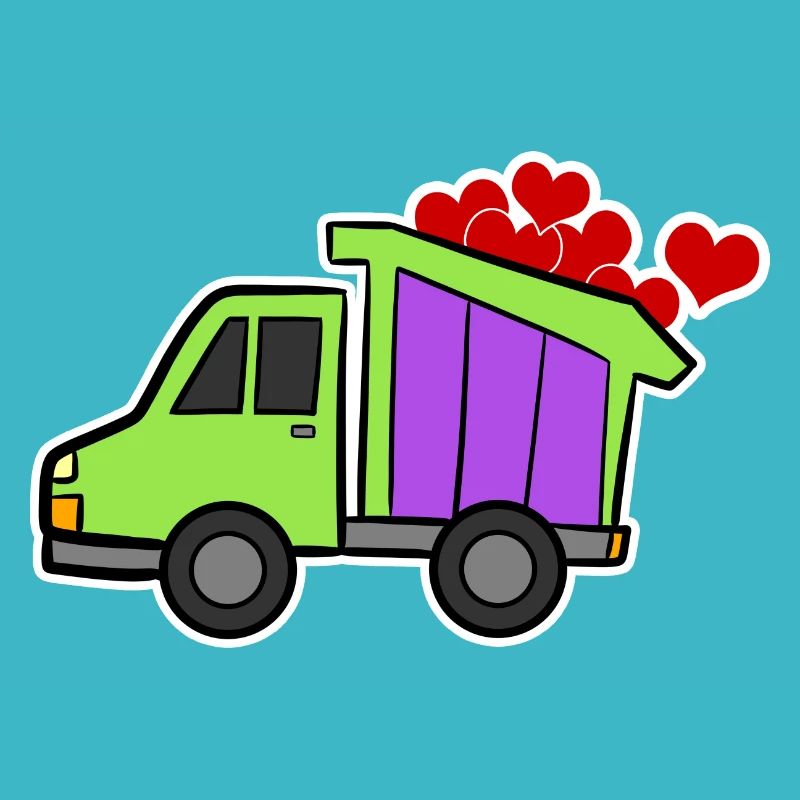 Excavator Construction Site Construction Worker Construction Heart I Gift