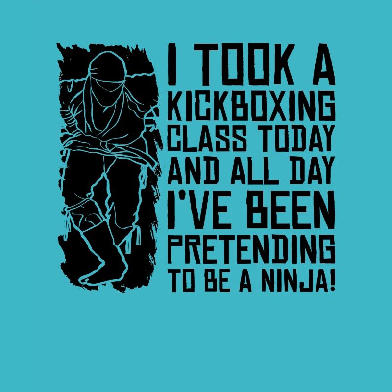 Kickboxer J’ai pris un cours de kickboxing Boxing Fighter